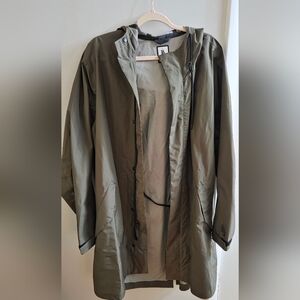 Nike Olive Green Raincoat